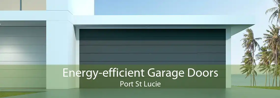 Energy-efficient Garage Doors Port St Lucie