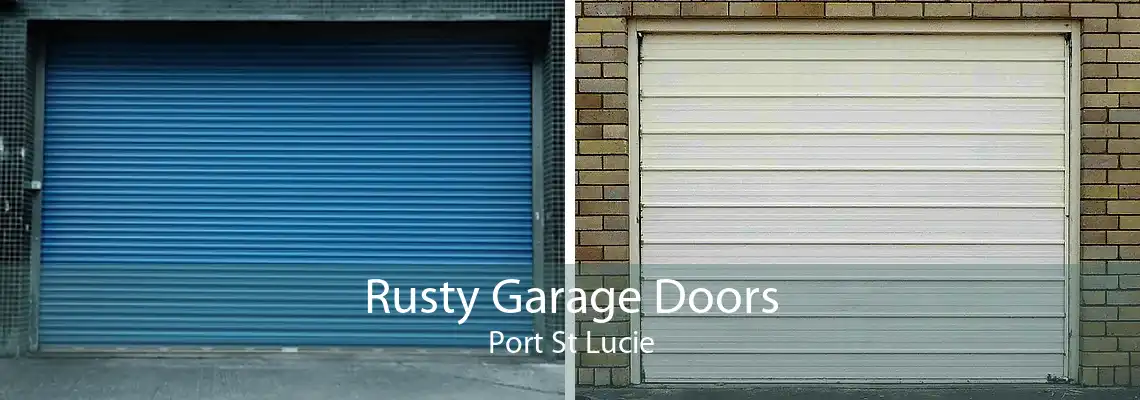 Rusty Garage Doors Port St Lucie