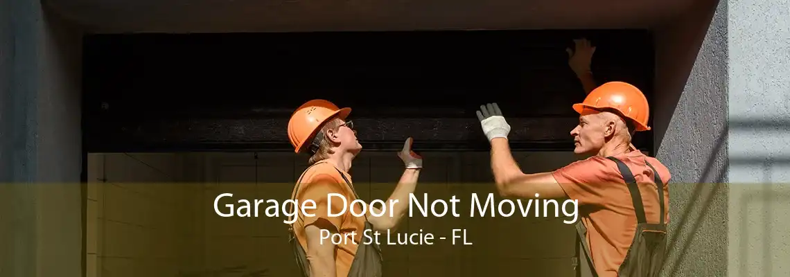 Garage Door Not Moving Port St Lucie - FL