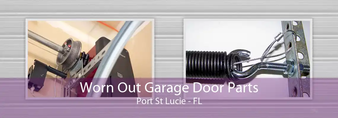 Worn Out Garage Door Parts Port St Lucie - FL